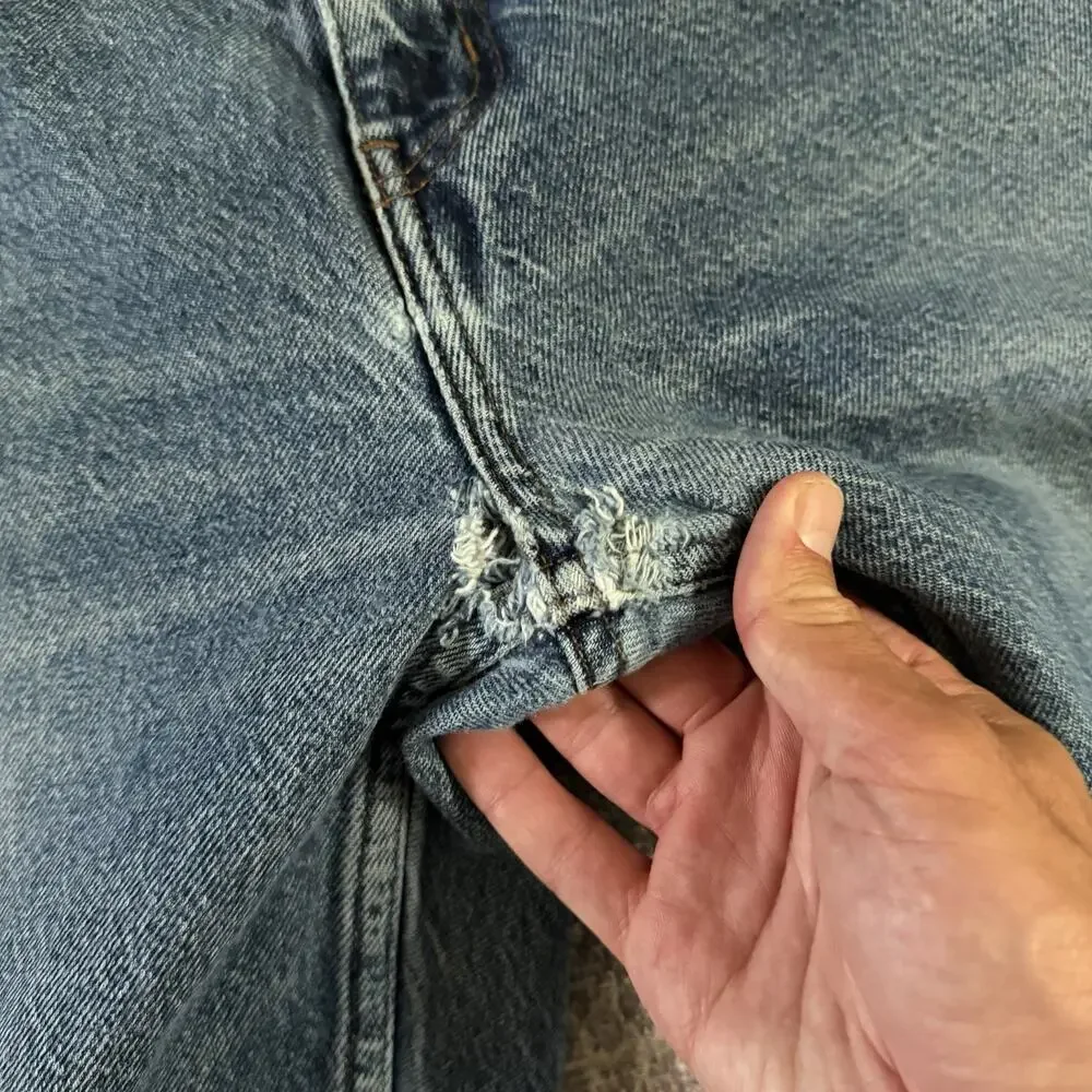 Men's Harley Davidson Motorcycles Original Straight Leg Denim Jeans Sz 34 X 30